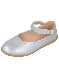 Bailarinas de Niña Hebilla Metalizado Plata NV126520