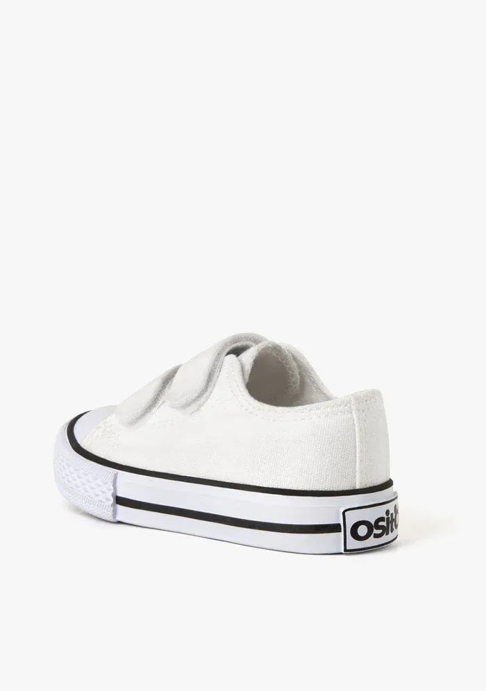 ZAPATILLAS TIRAS ADHERENTES LONA BLANCO NVS14100-0001