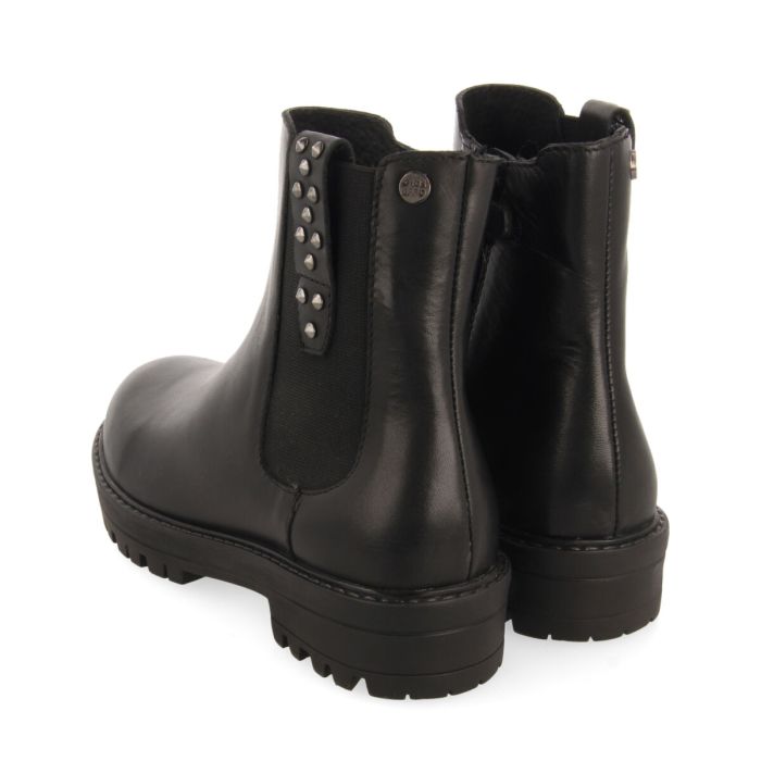 BOTINES GIOSEPPO DE PIEL NEGRO TIPO CHELSEA NIÑA PALTING 67189