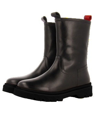 BOTA GIOSEPPO CAÑA ALTA NEGRA DE PIEL HADRES 67191