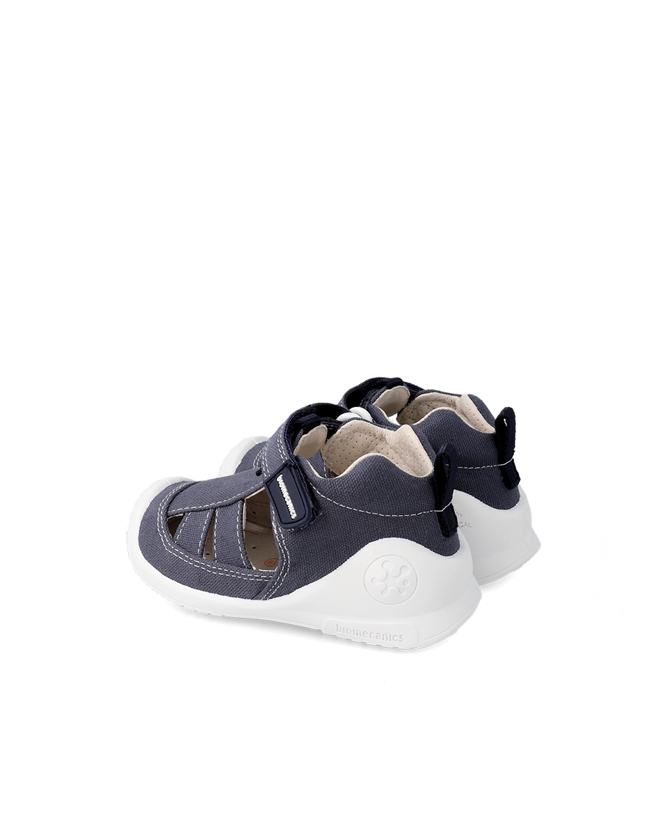 SANDALIA BIOMECANICS LONA MARINO 222186-A