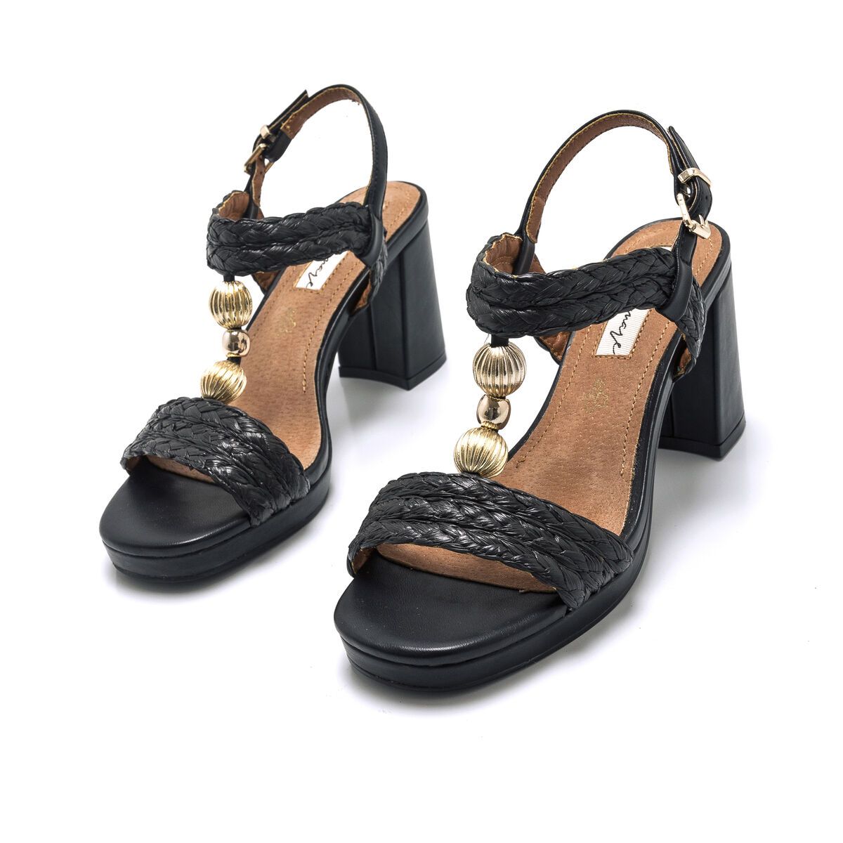 Sandalia de tacón Mariamare Cefalu negro 68398
