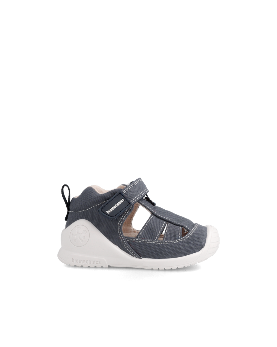 SANDALIA BIOMECANICS LONA MARINO 222186-A