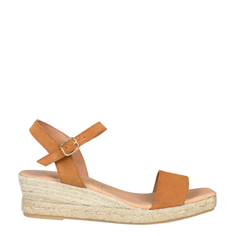 MIMAO JEREZ SANDALIAS DE ESPARTO CAMEL