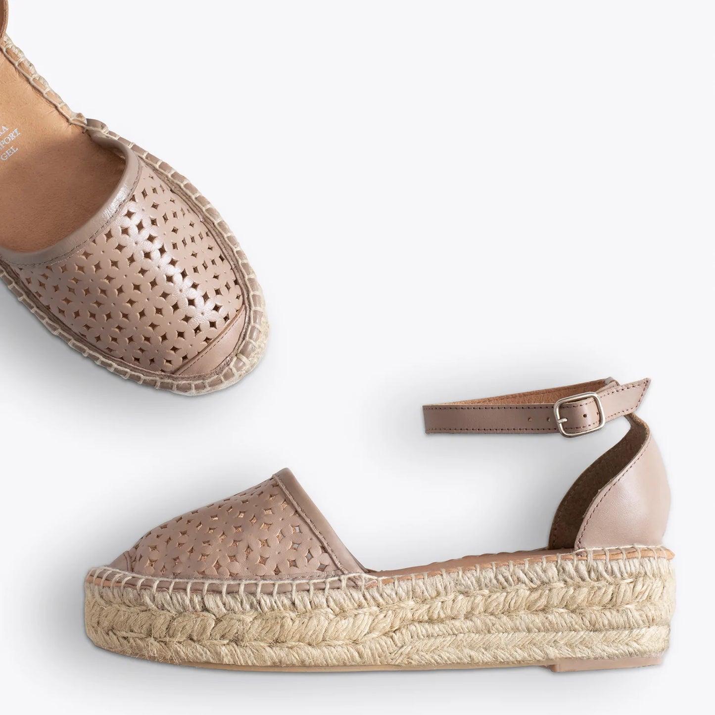 MIMAO ALHAMBRA Alpargatas con plataforma NUDE