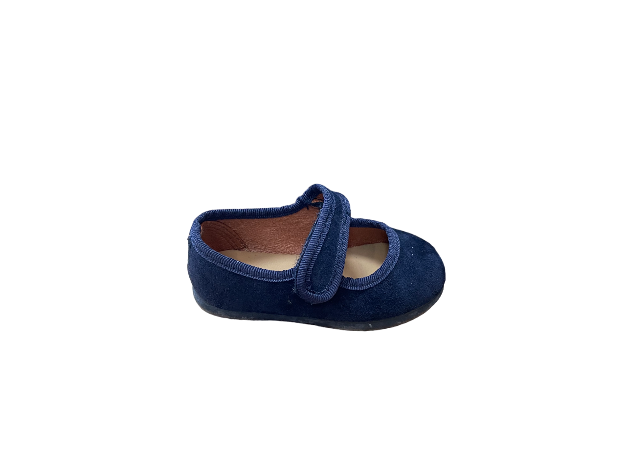 MERCEDITA DE CHUCHES CON VELCRO-LAZO SERRAJE MARINO 900/S SIN-0001