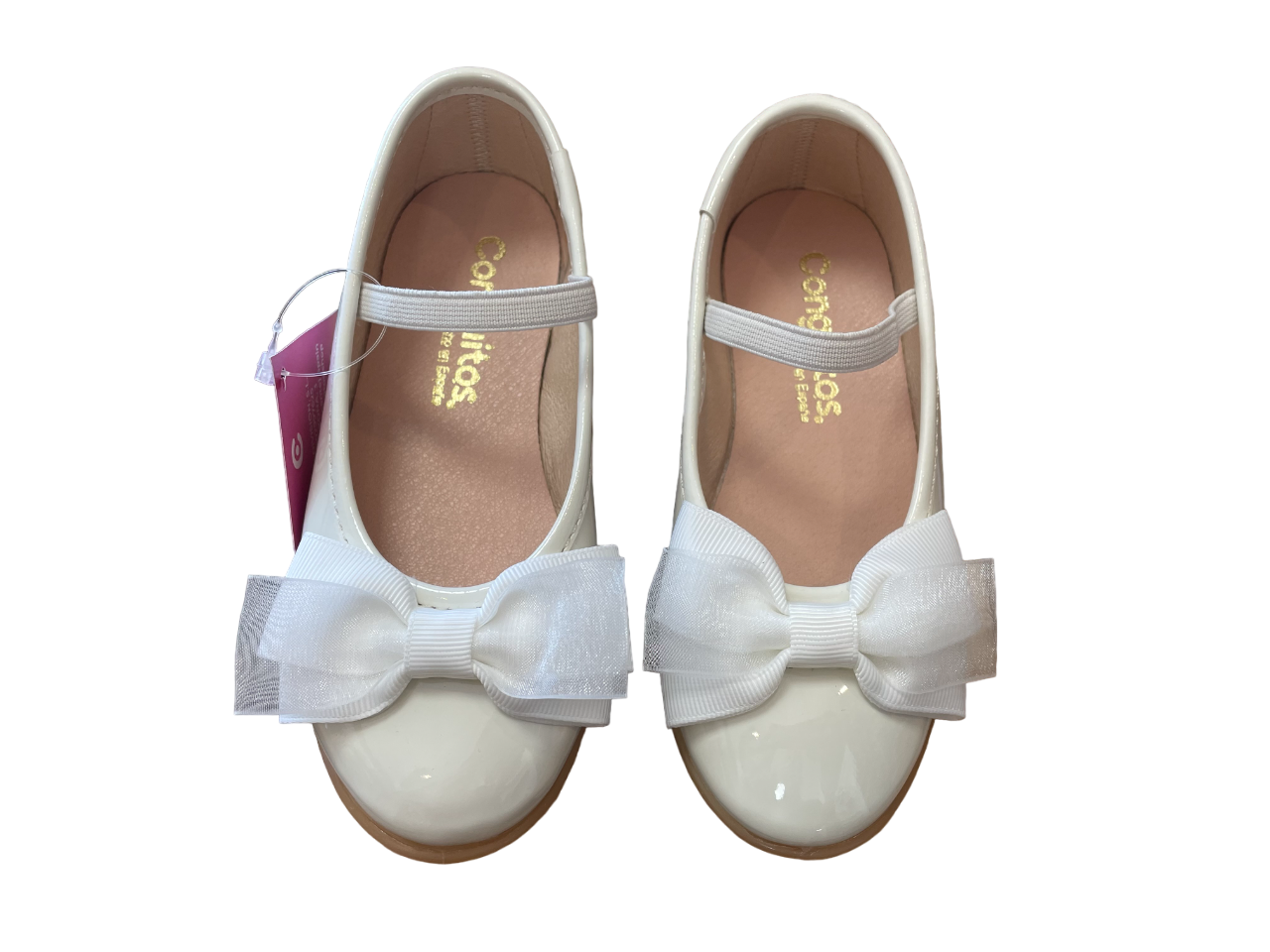Bailarinas Charol Beige by Conguitos NV126507-0043
