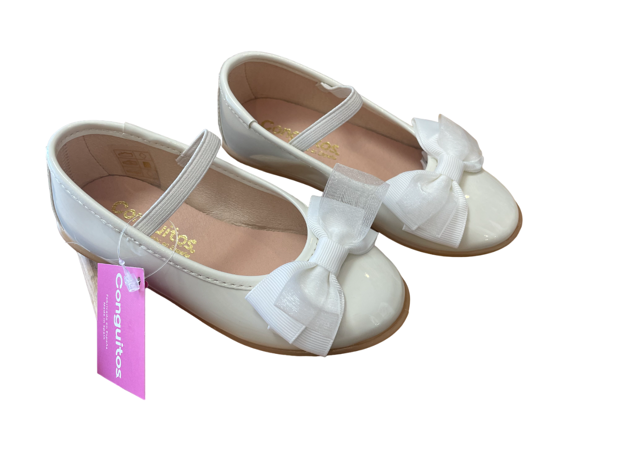 Bailarinas Charol Beige by Conguitos NV126507-0043