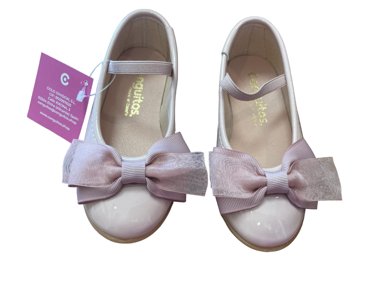 Bailarinas De Niña Charol Rosa NV126507-0011