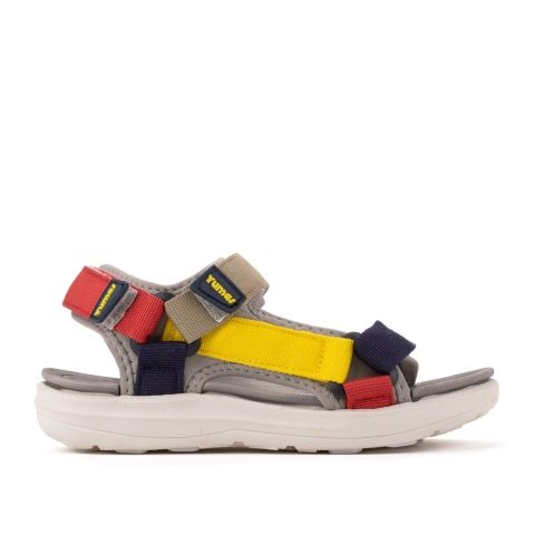 SANDALIA DEPORTIVA YUMAS ALEJANDRIA GRIS-CAQUI 50911