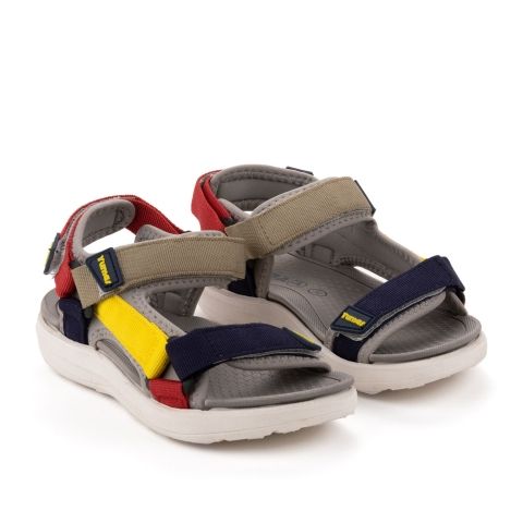SANDALIA DEPORTIVA YUMAS ALEJANDRIA GRIS-CAQUI 50911