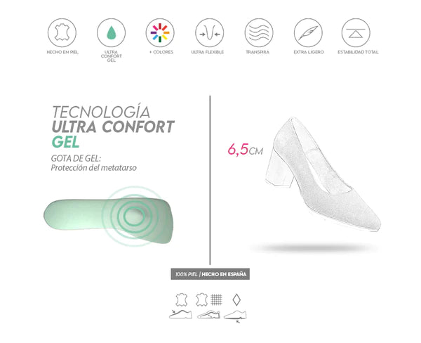 URBAN S SPLASH Zapatos PLATEADOS de piel metalizada