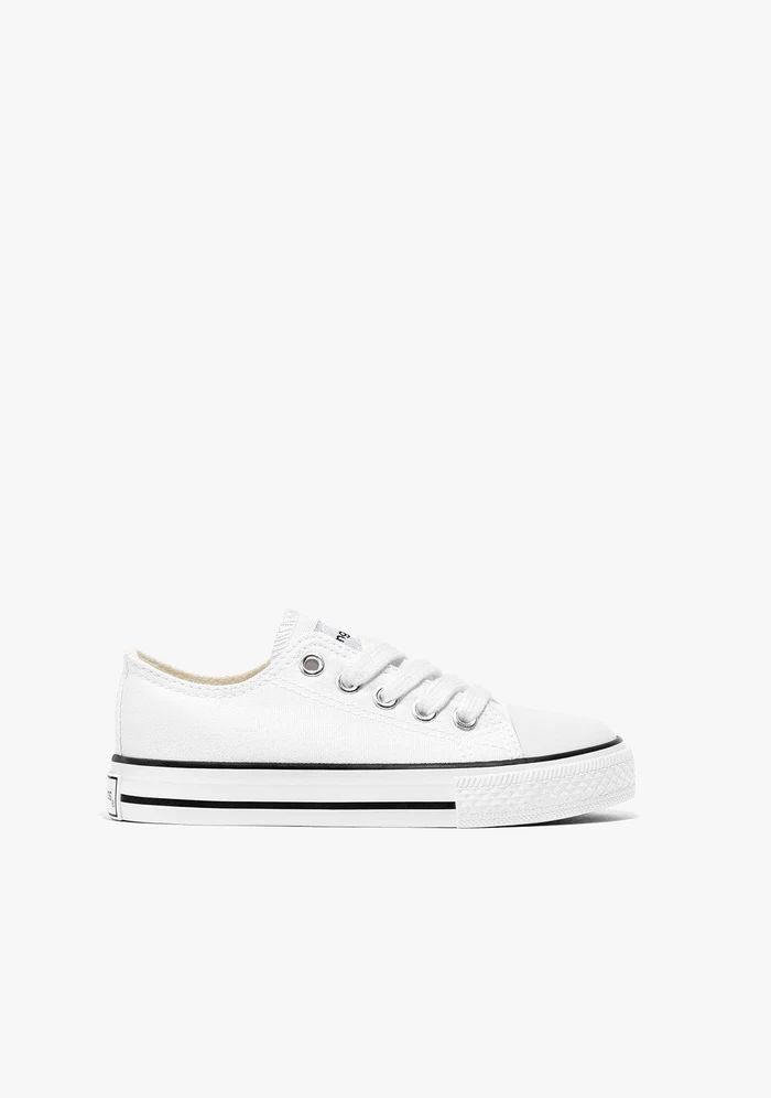 Zapatillas Unisex Básicas Lonas Blanco NV128301
