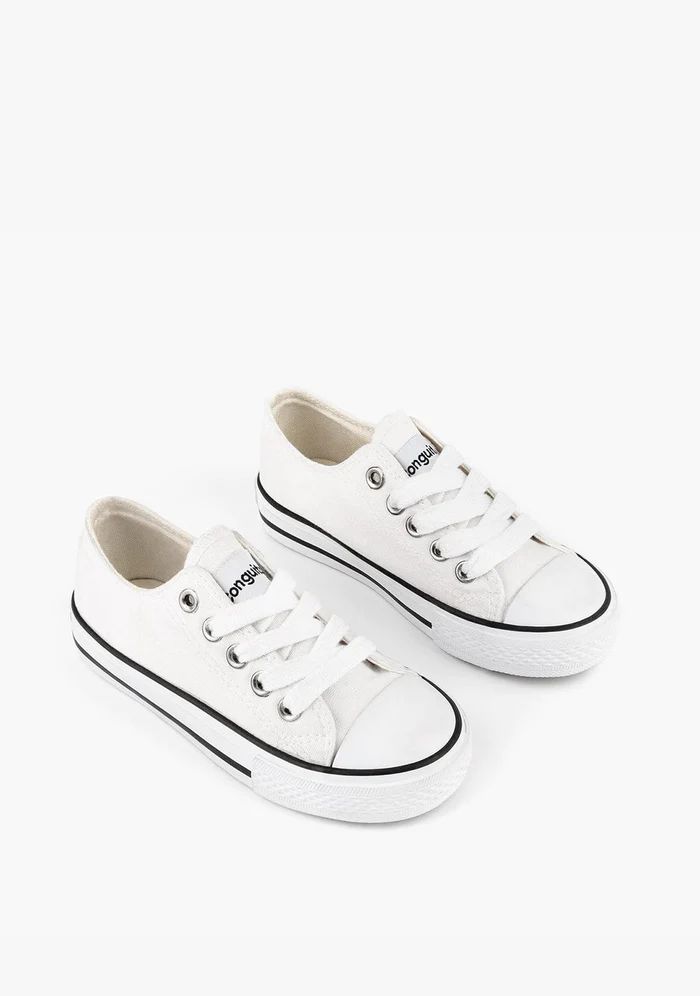 Zapatillas Unisex Básicas Lonas Blanco NV128301