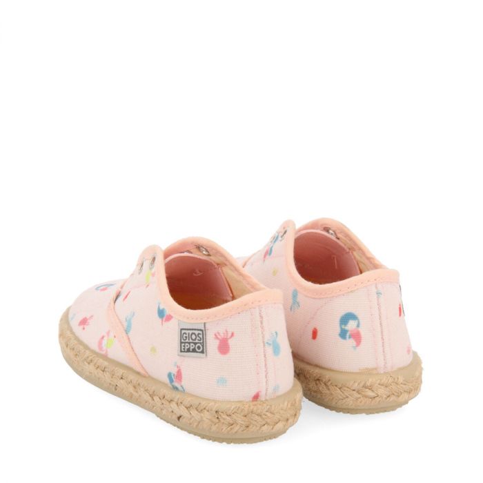 ESPADRILLES GIOSEPPO ALPARGATA OSSONA ROSA-ESTAMPADO
