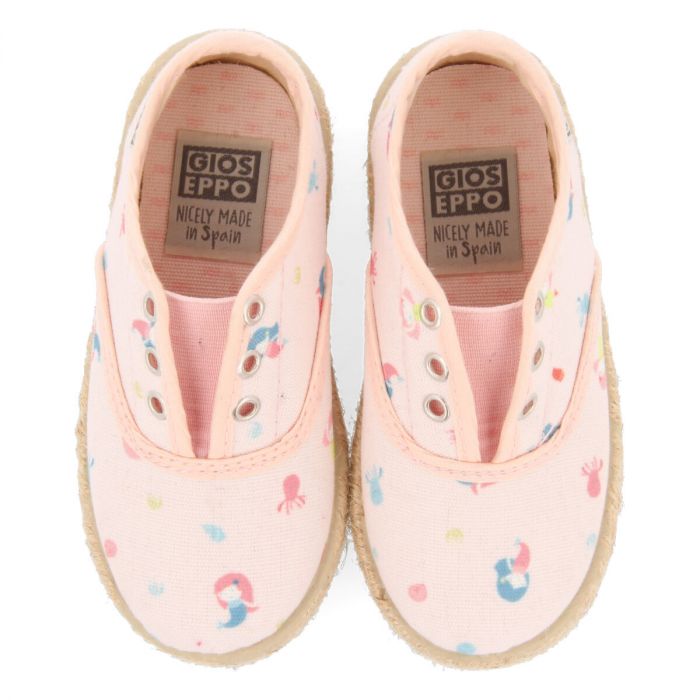 ESPADRILLES GIOSEPPO ALPARGATA OSSONA ROSA-ESTAMPADO