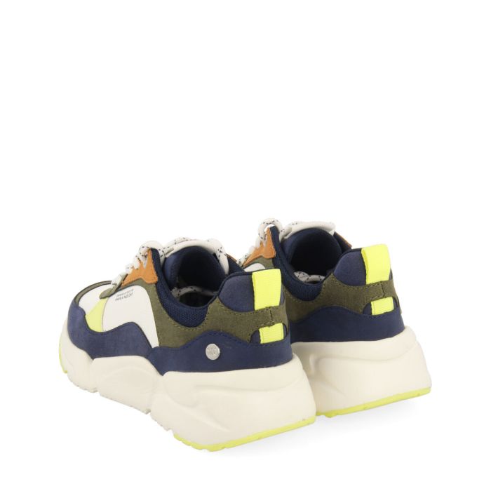 Sneakers GIOSEPPO multicolor combinadas con suela con volumen para niña y niño JEGING