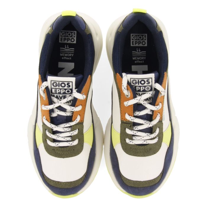 Sneakers GIOSEPPO multicolor combinadas con suela con volumen para niña y niño JEGING