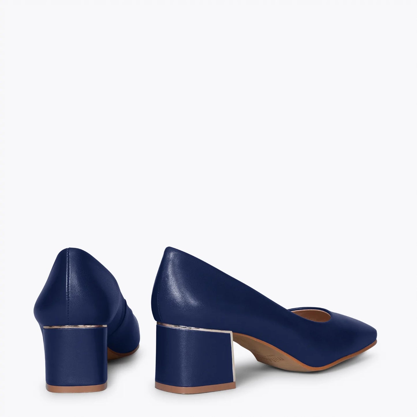 FEMME Zapatos de tacón con puntera cuadrada MARINO