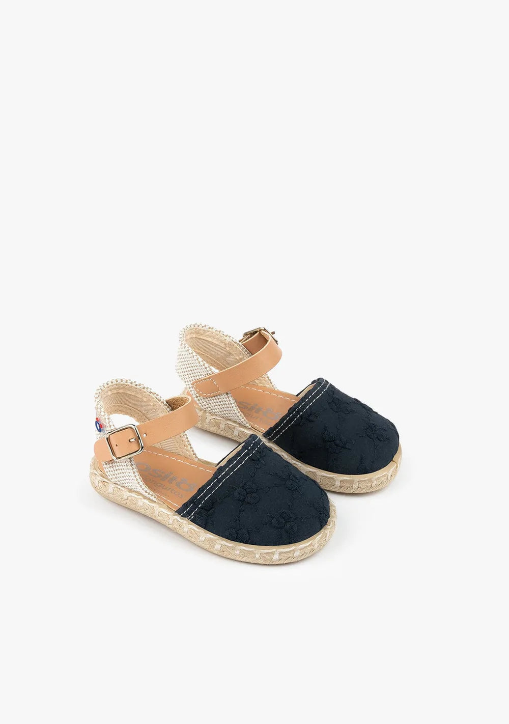 Alpargatas Conguitos bordado DENIM MARINO MV121576