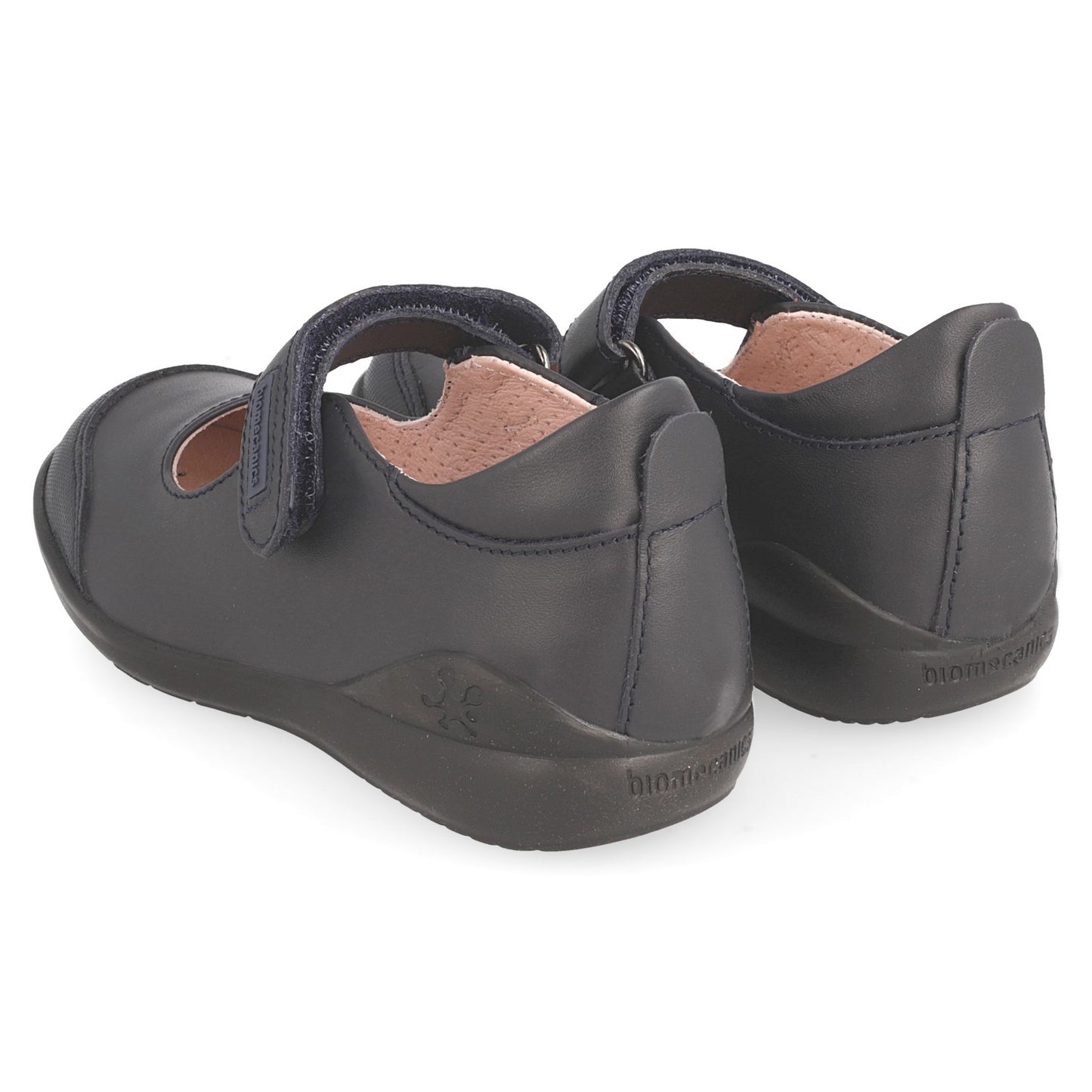 Zapato colegial de piel 181121 AZUL MARINO