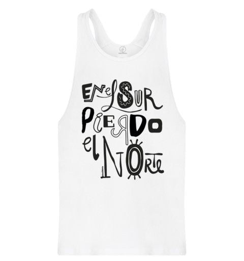 CAMISETA EN EL SUR PIERDO EL NORTE