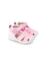 Sandalias Biomecanics lona rosa 232191-B