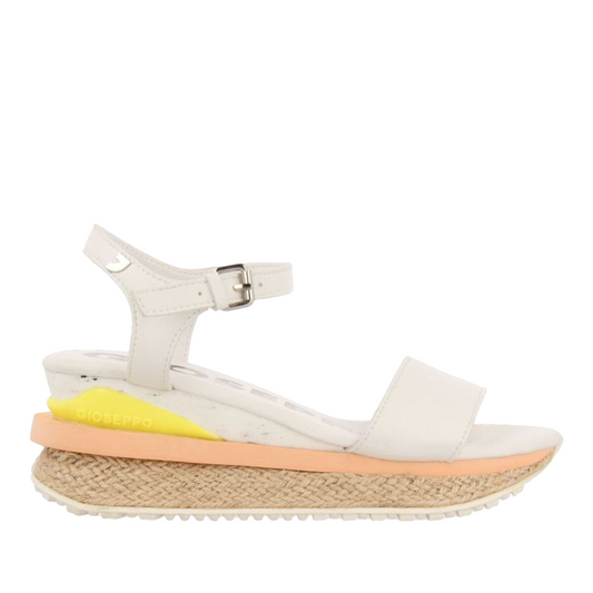 SANDALIAS GIOSEPPO DEPORTIVAS BLANCAS CON CUÑA URANDI 69036-P-BLANCO