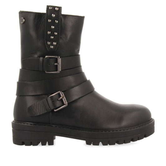 BOTA GIOSEPPO DE PIEL COLOR NEGRO NIÑA NAUDERS 67190