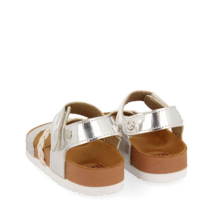 SANDALIAS GIOSEPPO BIO PLATA CON TIRAS THOITY 68069-P