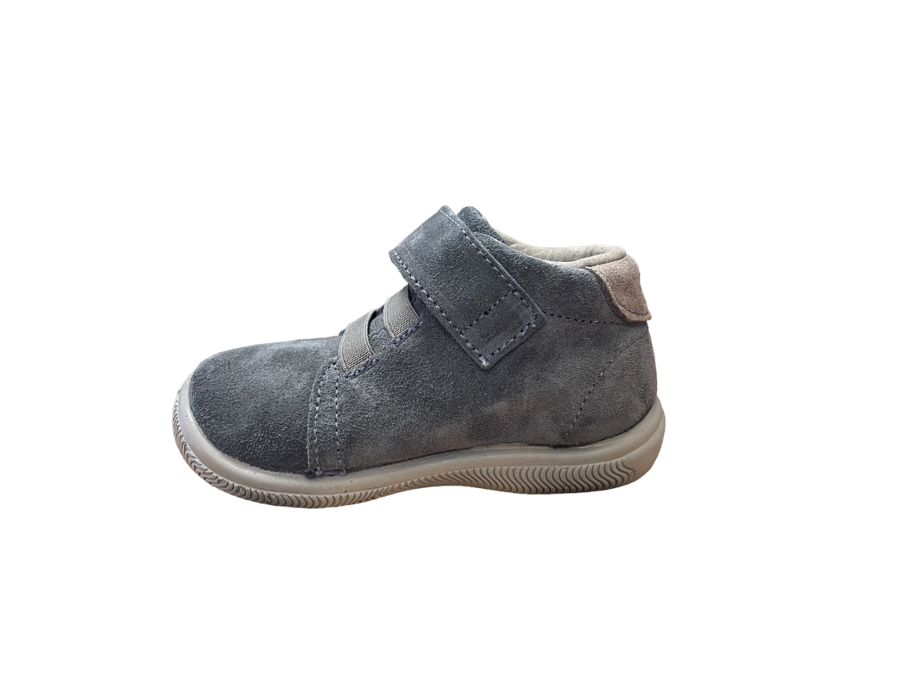 ZAPATO ABOTINADO BY CHUCHES SERRAJE GRIS-TAUPE 430/S-00