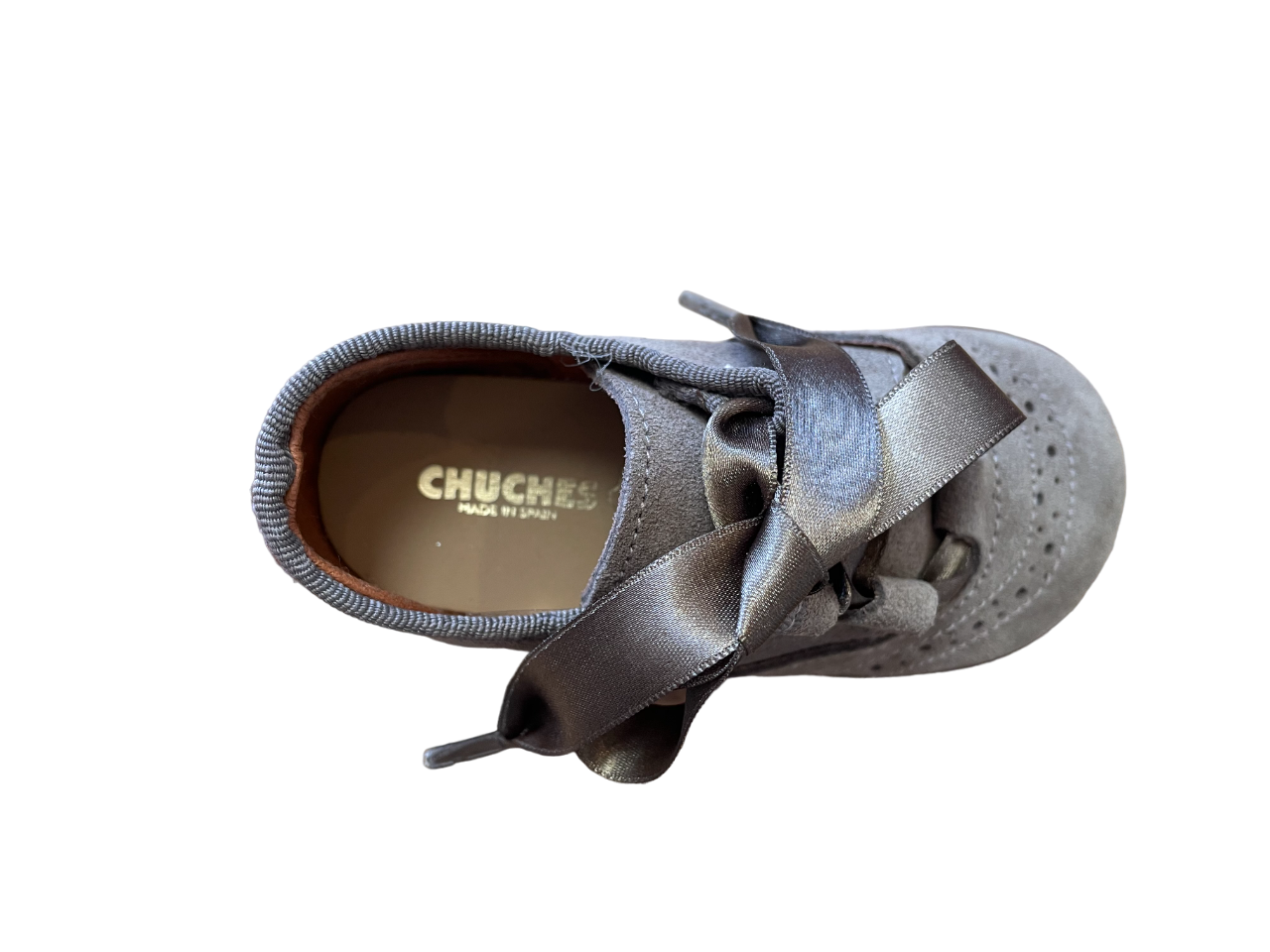 ZAPATO INGLÉS SERRAJE TAUPE DE CHUCHES 100/S06