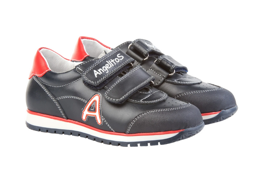 ZAPATILLA DEPORTIVA AZUL-ROJO ANGELITOS ANG-900