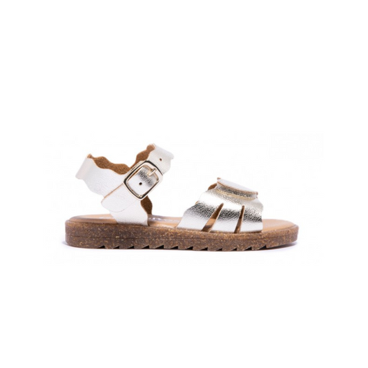 Sandalias de Niña Bio Platino NV130153