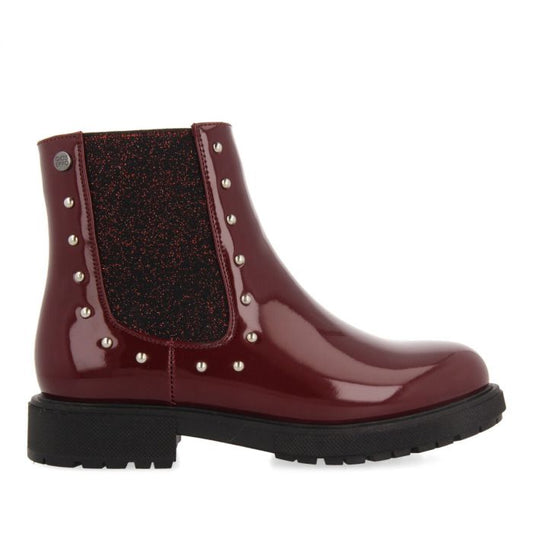 BOTINES GIOSEPPO BURDEOS ACHAROLADOS TIPO CHELSEA TELAGH 64059