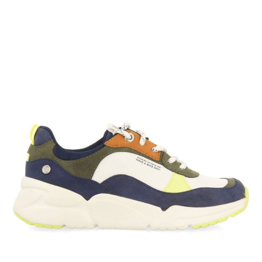 Sneakers GIOSEPPO multicolor combinadas con suela con volumen para niña y niño JEGING
