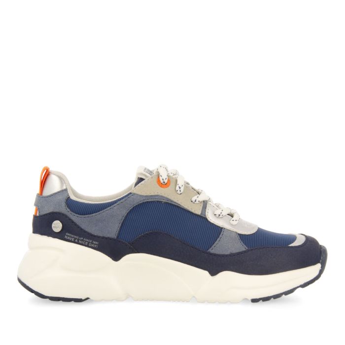 Sneakers Gioseppo azul marino con cordones  para niña y niño PASSAIL