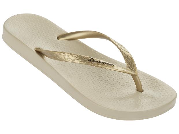 Chanclas Ipanema Anatomic Tan Mujer BEIGE/GOLD 81030