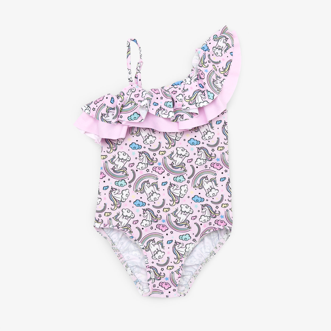 Bañador Conguitos niña unicornios ROSA ROSA MVC15004