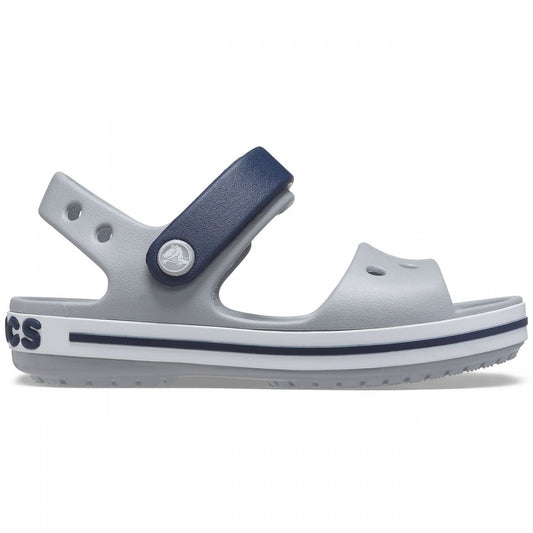 Crocband Sandal Kids Light Grey/Navy CROCS 12856-01U