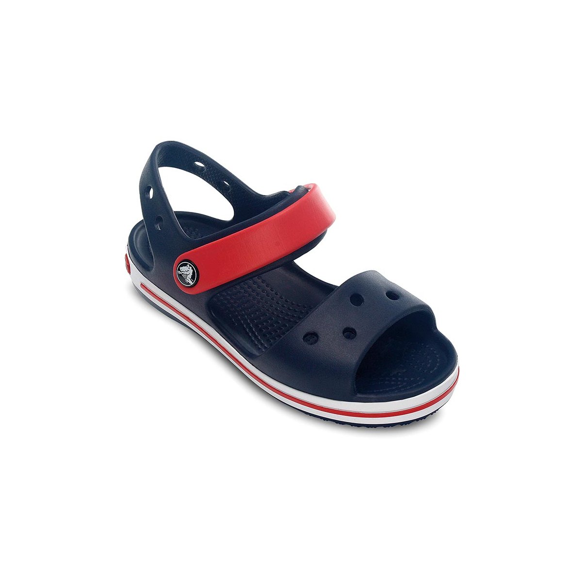 Crocband Sandal Kids Navy/Red CROCS 12856-485